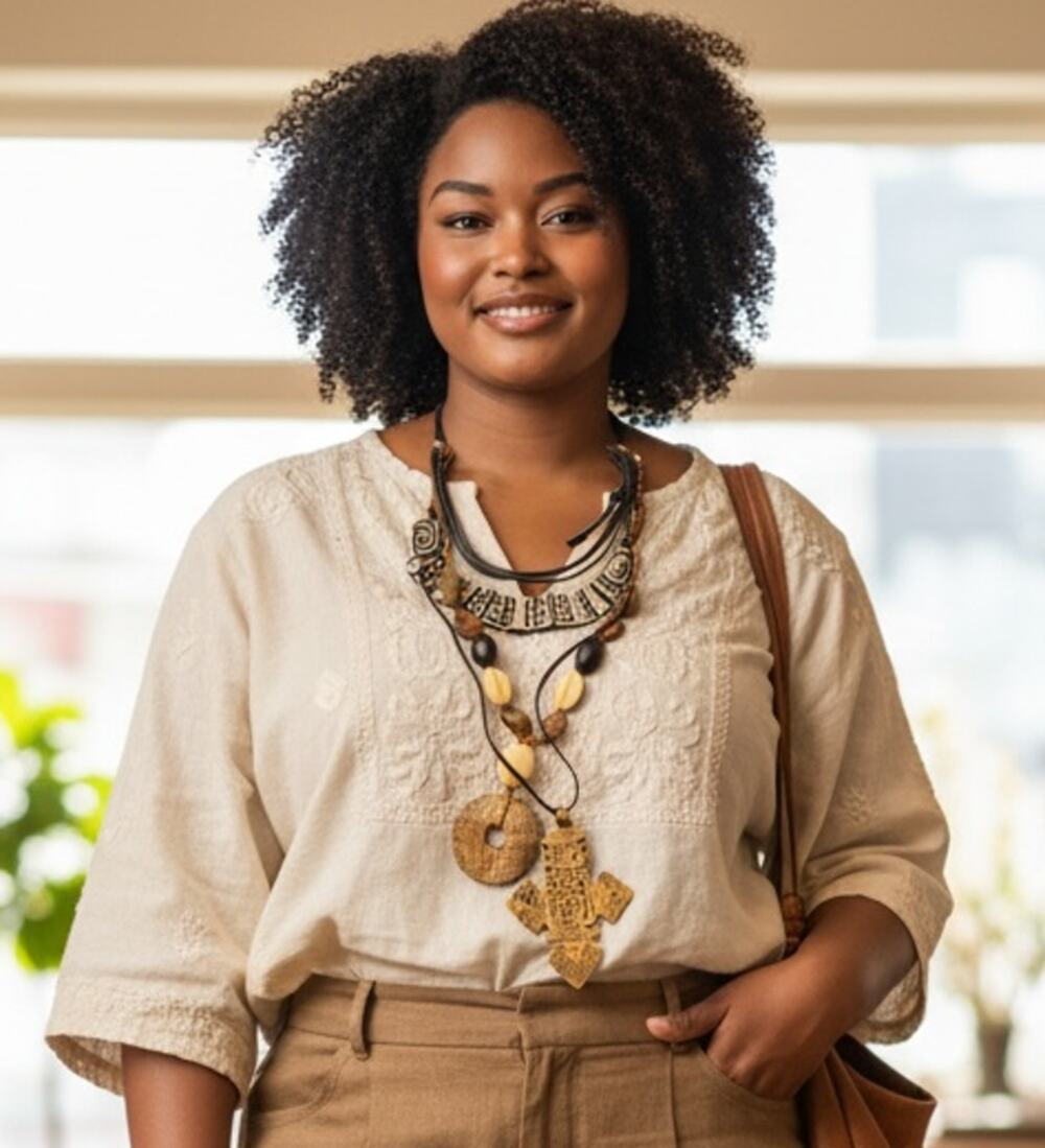 Boho Statement Necklace Bundle (4) | Tribal, Wood, Pendant & Layered Styles